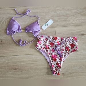 Stylish Swimwear Cheeky floral bikini